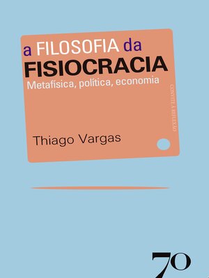 cover image of A Filosofia da Fisiocracia